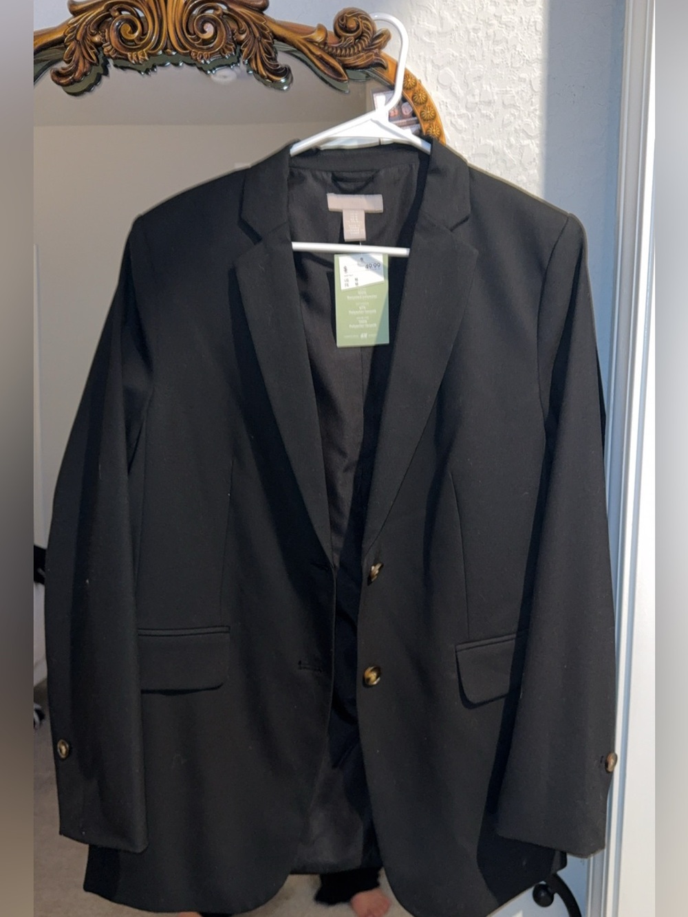 H&M Black Single-Breasted women’s  Blazer